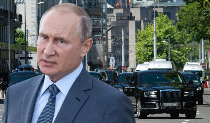 Heboh Upaya Pembunuhan Presiden Vladimir Putin, Mobil Kepresidenan Rusia Diserang