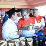 DPP Gerindra menggelar silaturahmi dengan paguyupan petani Jember di Jember City Forest, Jawa Timur (02/09/22)
