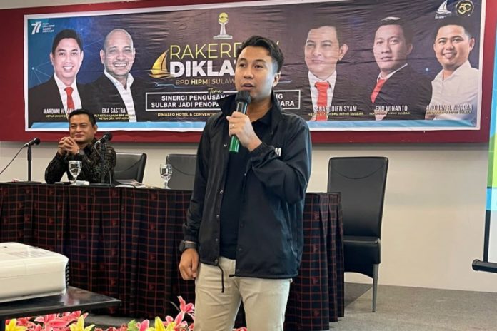 Sekretaris Jenderal BPP Himpunan Pengusaha Muda Indonesia (HIPMI), Bagas Adhadirgha