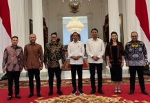 Persiapan Munas HIPMI, Pengurus dan Calon Ketua Umum Bertemu Presiden