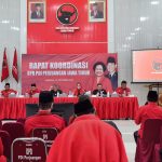 Rakor PDIP yang diikuti kader dan pengurus PDIP se Jatim, terkait penjaringan bakal Daftar Calon Sementara (DCS) (22/09/22)