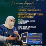 Pemprov Jatim Raih Terbaik Pertama Media Center Provinsi Kategori Berita Tahun 2022