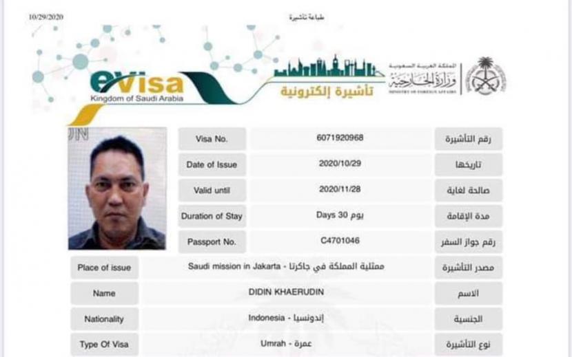 ilustrasi visa umroh online