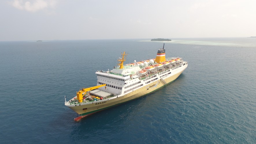Kapal milik PT Pelni