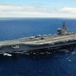 Kapal Induk AS Tiba di Korsel