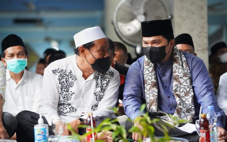 Tingkatkan Pemberdayaan Muslimpreuneur, Erick Thohir Dorong Program Santri Magang di 33 BUMN