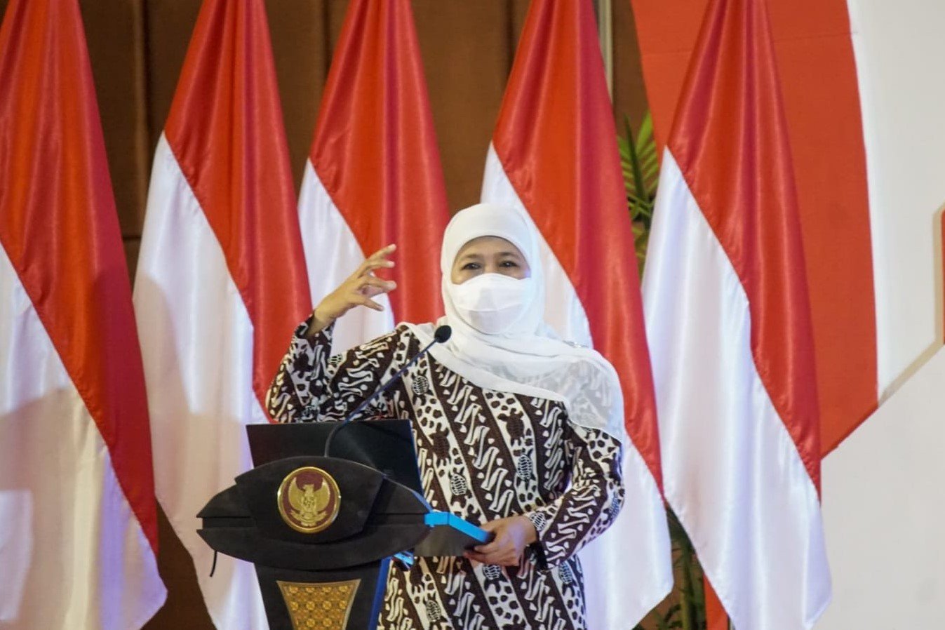 Gubernur Jawa Timur Khofifah Indar Parawansa