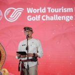 Menparekraf Sandiaga Salahuddin Uno saat menghadiri Perayaan Hari Pariwisata Dunia atau World Tourism Day 2022 digelar di The Nusa Dua, Kecamatan Kuta Selatan, Kabupaten Badung, Bali (27/09/22)