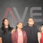 Foto : Isyana Sarasvati (paling kanan) bersama Promotor Soundrenaline 2022 saat Konferensi Pers di Hard Rock Cafe Jakarta, Rabu 28/9/2022.