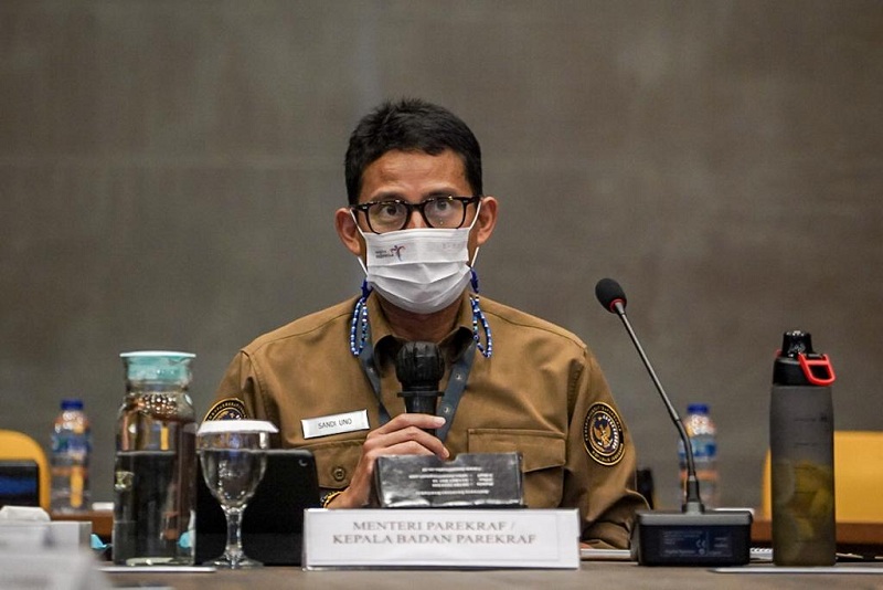 Menteri Pariwisata dan Ekonomi Kreatif, Sandiaga Salahuddin Uno