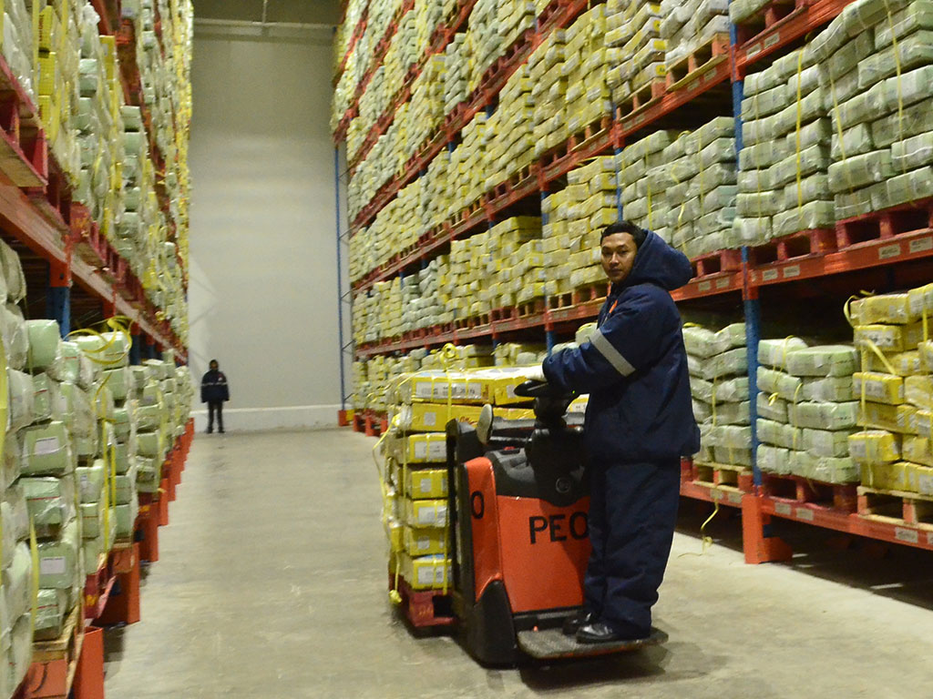 ilustrasi gudang pendingin