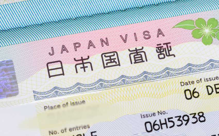 ilustrasi visa Jepang