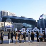 ilustrasi warga di Seoul Korsel