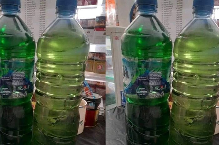 perbedaan warna pertalite