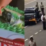 Viral Video Oknum Anggota Polisi Doakan TNI Tidak Panjang Umur, Kue Ulang Tahun Dijilat