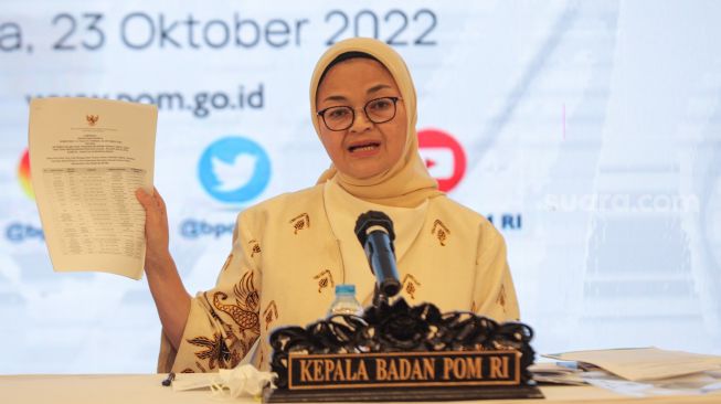 Kepala BPOM Penny K Lukito