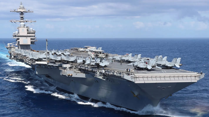 Amerika Luncurkan USS Gerald Ford