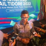 Menteri Pariwisata dan Ekonomi Kreatif Sandiaga Salahuddin Uno