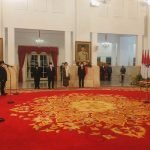 Presiden Jokowi Lantik 14 Pejabat Baru BPKH Periode 2022-2027.