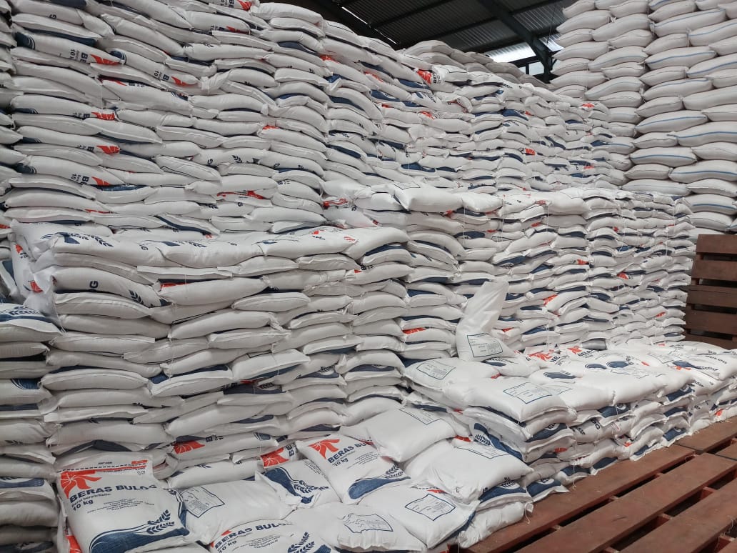 ilustrasi cadangan beras