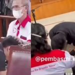 Viral Video Bharada E Sujud di Kaki Orang Tua Brigadir J.