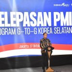 Presiden Jokowi Lepas Pekerja Migran dengan Skema G to G ke Korea Selatan