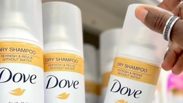 dry shampoo Dove