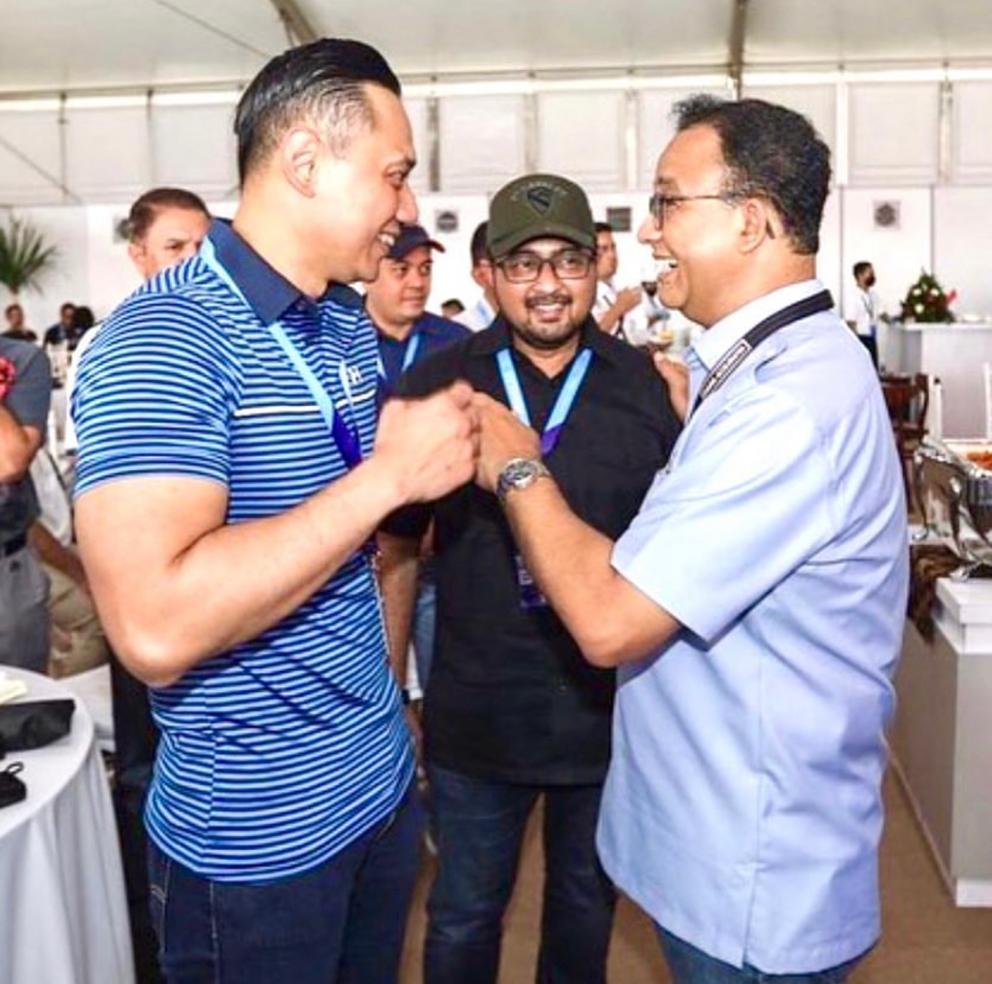 Agus Harimurti Yudhoyono (AHY) dan Anies Baswedan