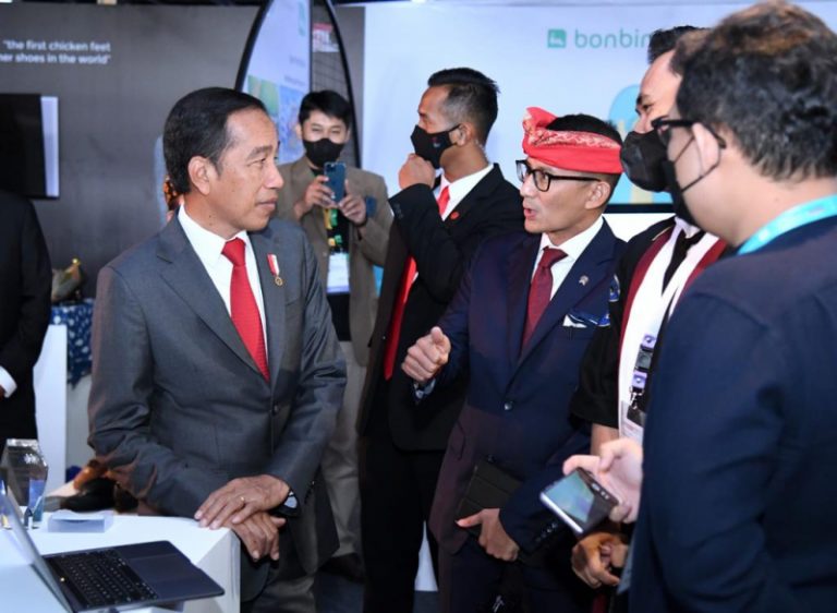 Presiden Joko Widodo membuka Konferensi ke-3 Ekonomi Kreatif atau World Conference on Creative Economy (WCCE) tahun 2022 di Bali International Convention Center (BICC), Kabupaten Badung, Provinsi Bali (06/10/22) (Foto: Rusman - Biro Pers Sekretariat Presiden)