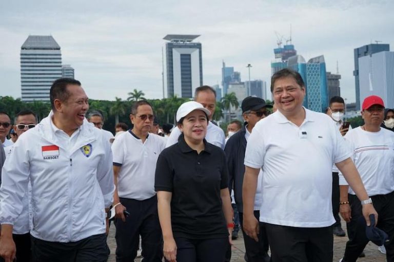 Golkar Jatim Angkat Bicara Pertemuan Airlangga, Bamsoet dan Puan Maharani