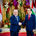 Presiden Jokowi sambut kunjungan resmi Perdana Menteri Palestina Mohammad I.M. Shtayyeh di Istana Kepresidenan Bogor, Jawa Barat (24/10/22) (Foto: Laily Rachev – Biro Pers Sekretariat Presiden)