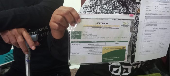 Puluhan Nasabah korban Penipuan Koperasi NMSI Mengadu ke PSI Surabaya