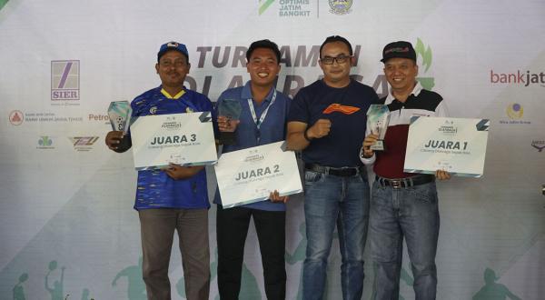 Bank Jatim Juara Umum Turnamen Olahraga Antar BUMD