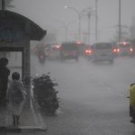 ilustrasi hujan deras