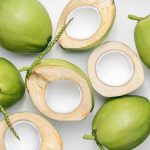 ilustrasi kelapa muda