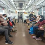 ilustrasi penumpang KRL