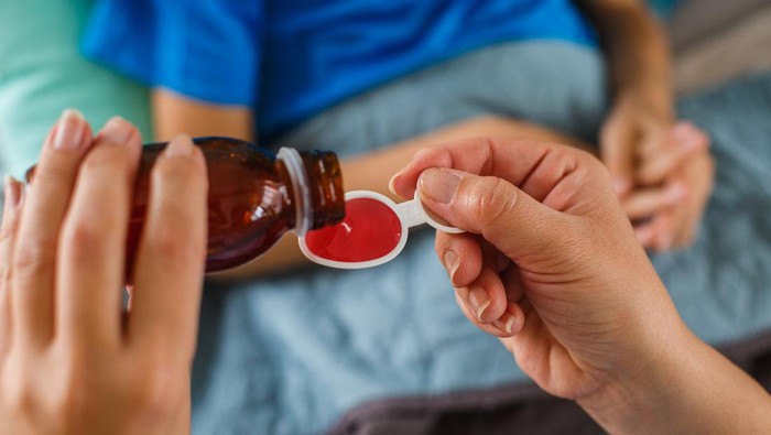 ilustrasi obat sirup