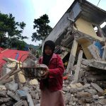 rumah rusak akibat gempa Cianjur