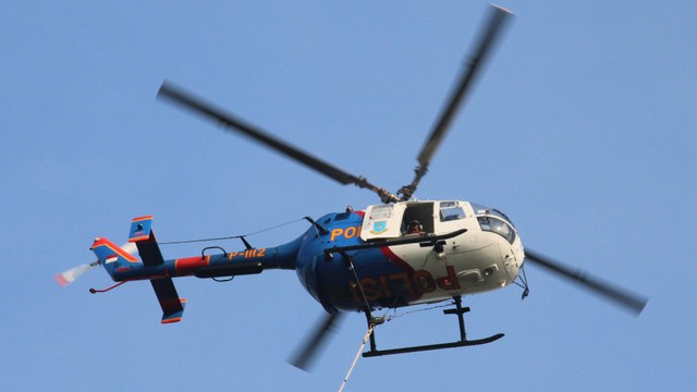 Helikopter milik Polri tipe NBO 105