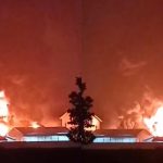 Pabrik rokok PT Gudang Garam di Kediri terbakar, Selasa (8/11/2022) dini hari.