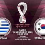Jadwal Uruguay vs Korea Selatan di Piala Dunia 2022 Qatar: Prediksi Susunan Pemain serta Head to Head.