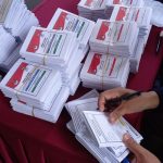 ilustrasi surat suara pemilu