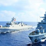 ilustrasi kapal perang TNI AL