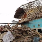rumah rusak akibat gempa Cianjur