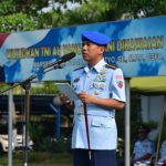 Danlanud Muljono Pimpin Upacara Dalam Rangka HUT Ke-76 POMAU