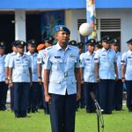 Danlanud Muljono Pimpin Upacara Dalam Rangka HUT Ke-76 POMAU