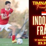 Jadwal Pertandingan Timnas Indonesia U-20 vs Prancis U-20.