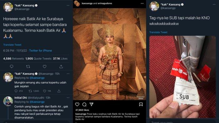 Koper Kaesang Pangarep yang Nyasar ke Kualanamu