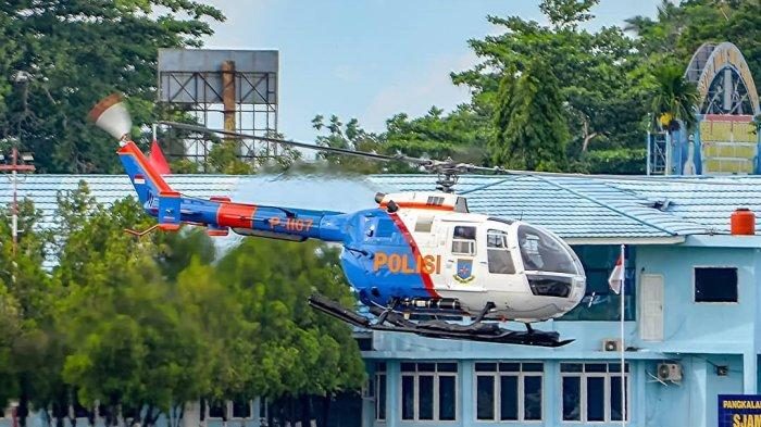 Helikopter milik Polri tipe NBO 105