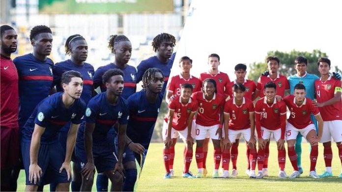 Timnas Indonesia U-20 vs Prancis U-20